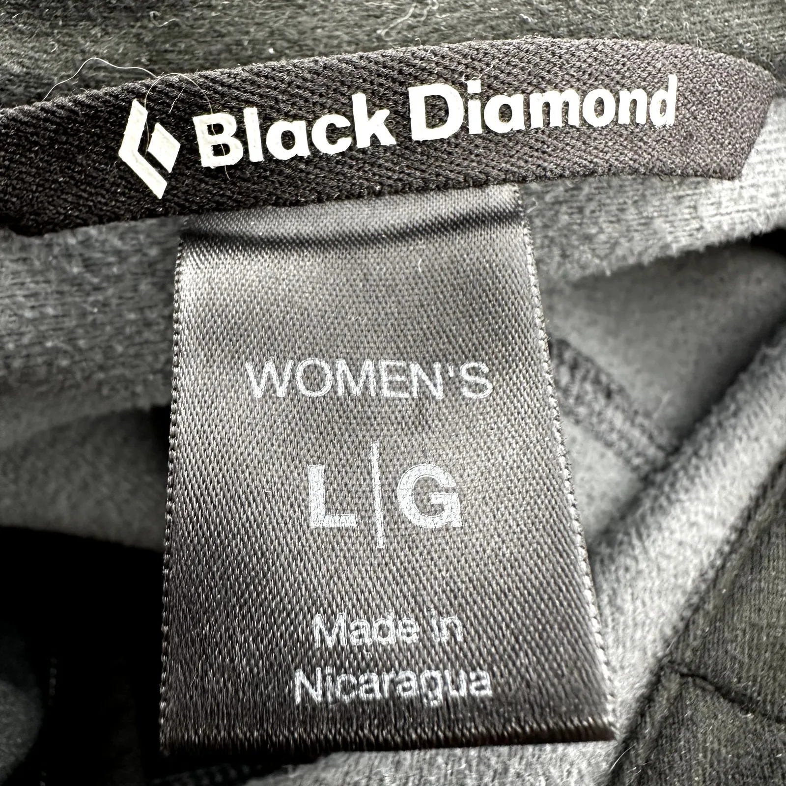 Black Diamond Reverb Hoody Jacket Hooded Zip Up WindStopper Outdoor Black Large - Image 4