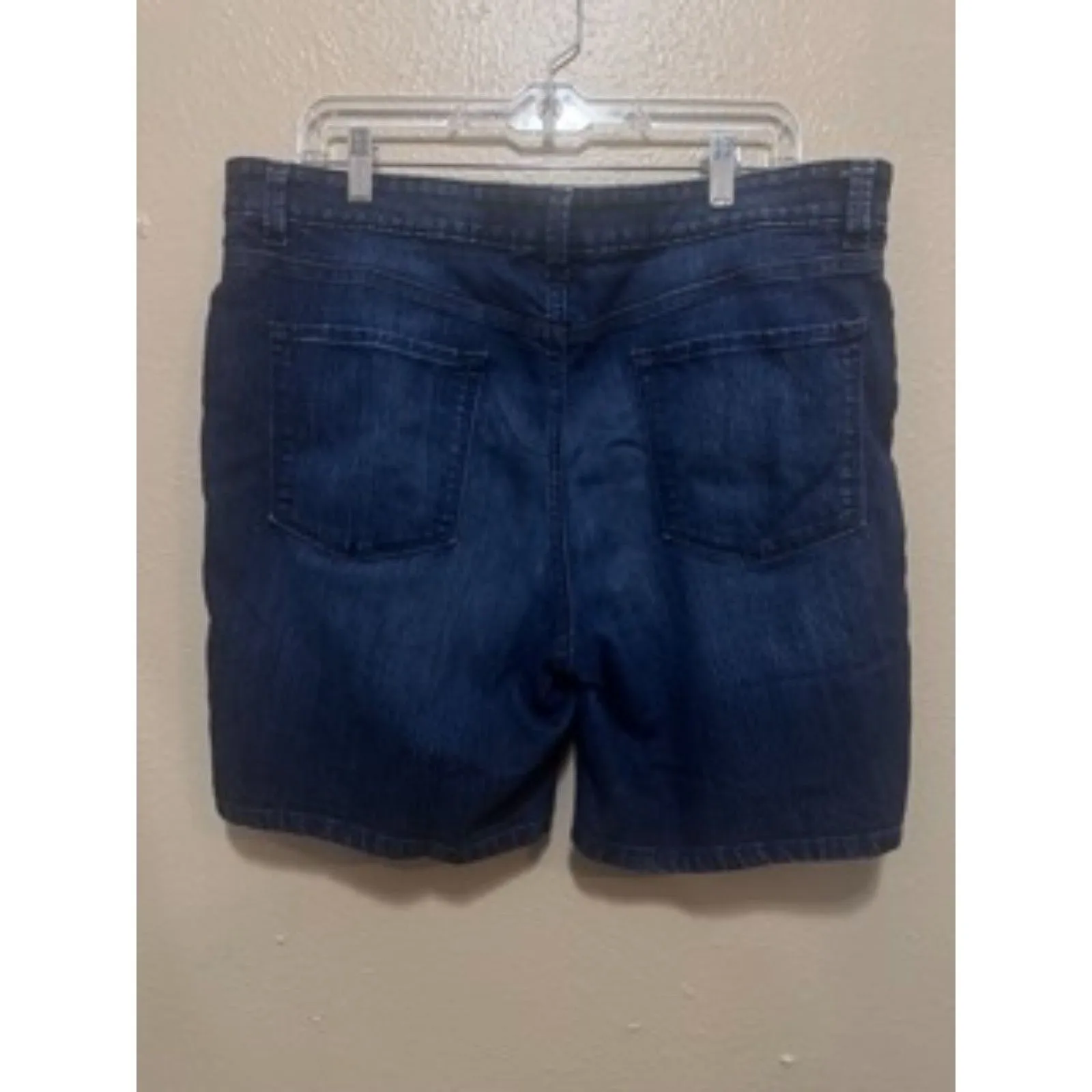 Sonoma Style‎ Boyfriend Denim Jean Shorts Womens Size 14 Blue - Image 2