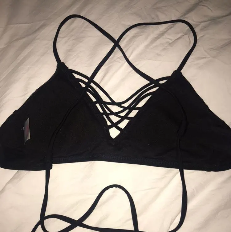 Black Bikini Top - Image 2