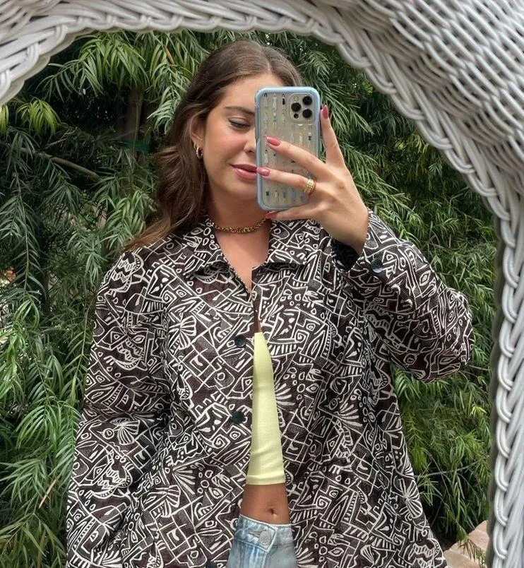 Beautiful reversible quilted jacket Size M - Image 2