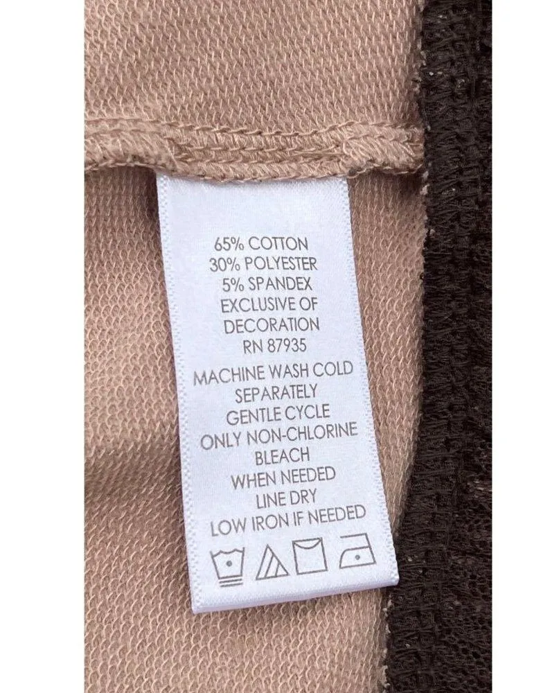 Logo Lounge Jacket Medium Fridge Front Zipper Pockets Hood B33 - Image 9