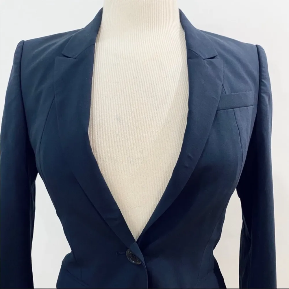 Hugo Boss BOSS- fundamental Wool navy suit blazer - Image 5