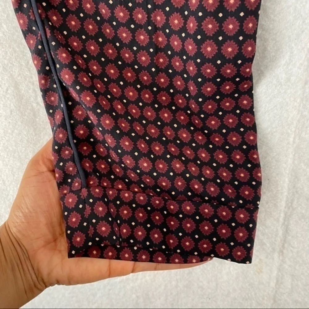 LOFT Deco‎ Printed Lightweight Fluid Ankle Pant - Image 8