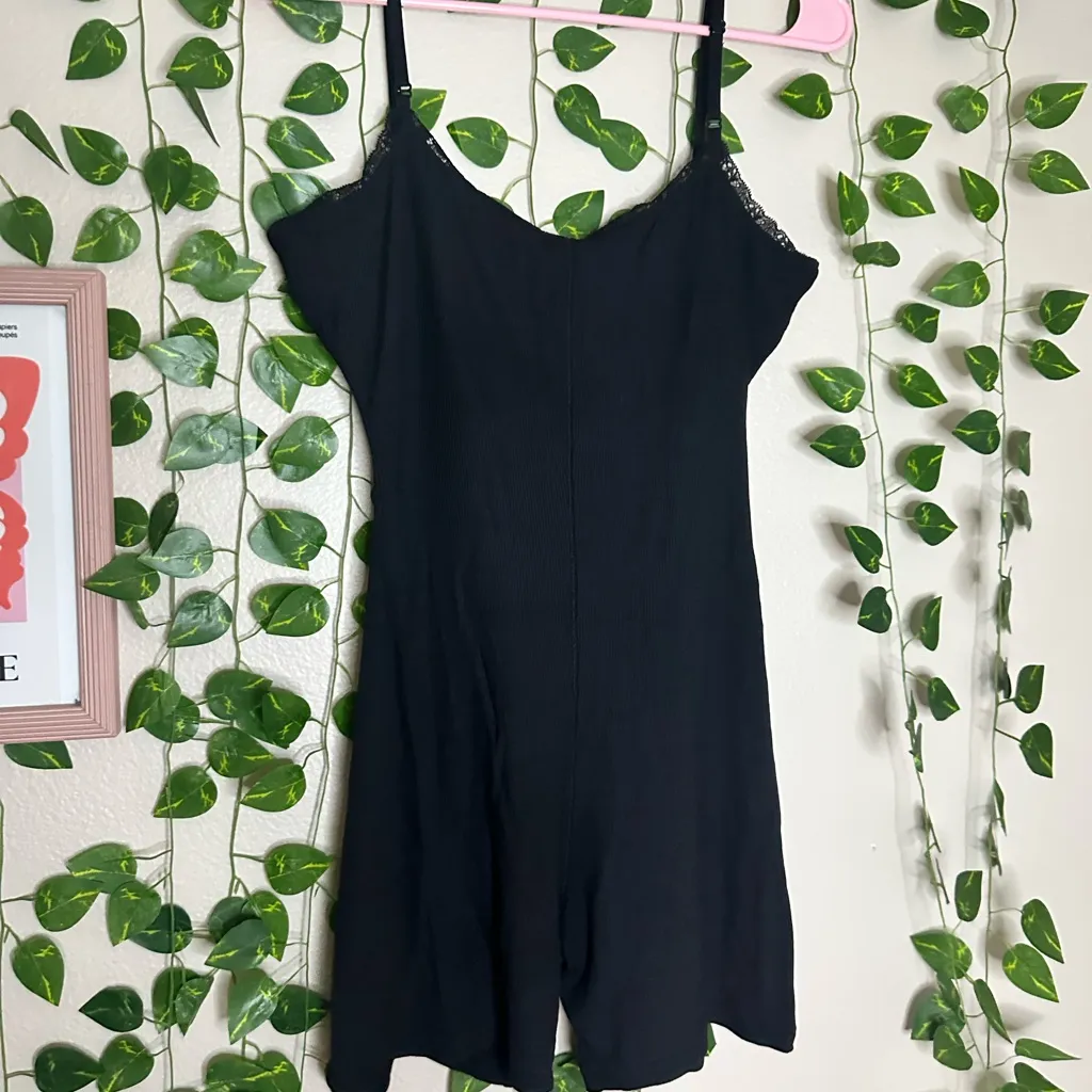 Women's skims onyx onsie large lace - Image 5