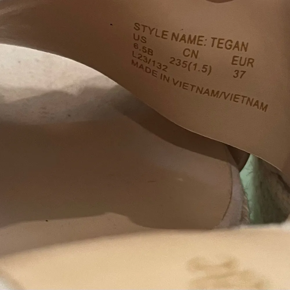 NWOT, Kate Spade Tegan Wedge Mule Slide Sandal Espadrilles, Sz 6.5 - Image 14