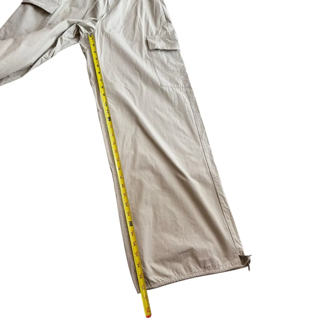 Bec‎ & Bridge Women’s 4 Oversized Wide Leg Cargo Pants Beige Khaki Baggy Trendy - Image 14