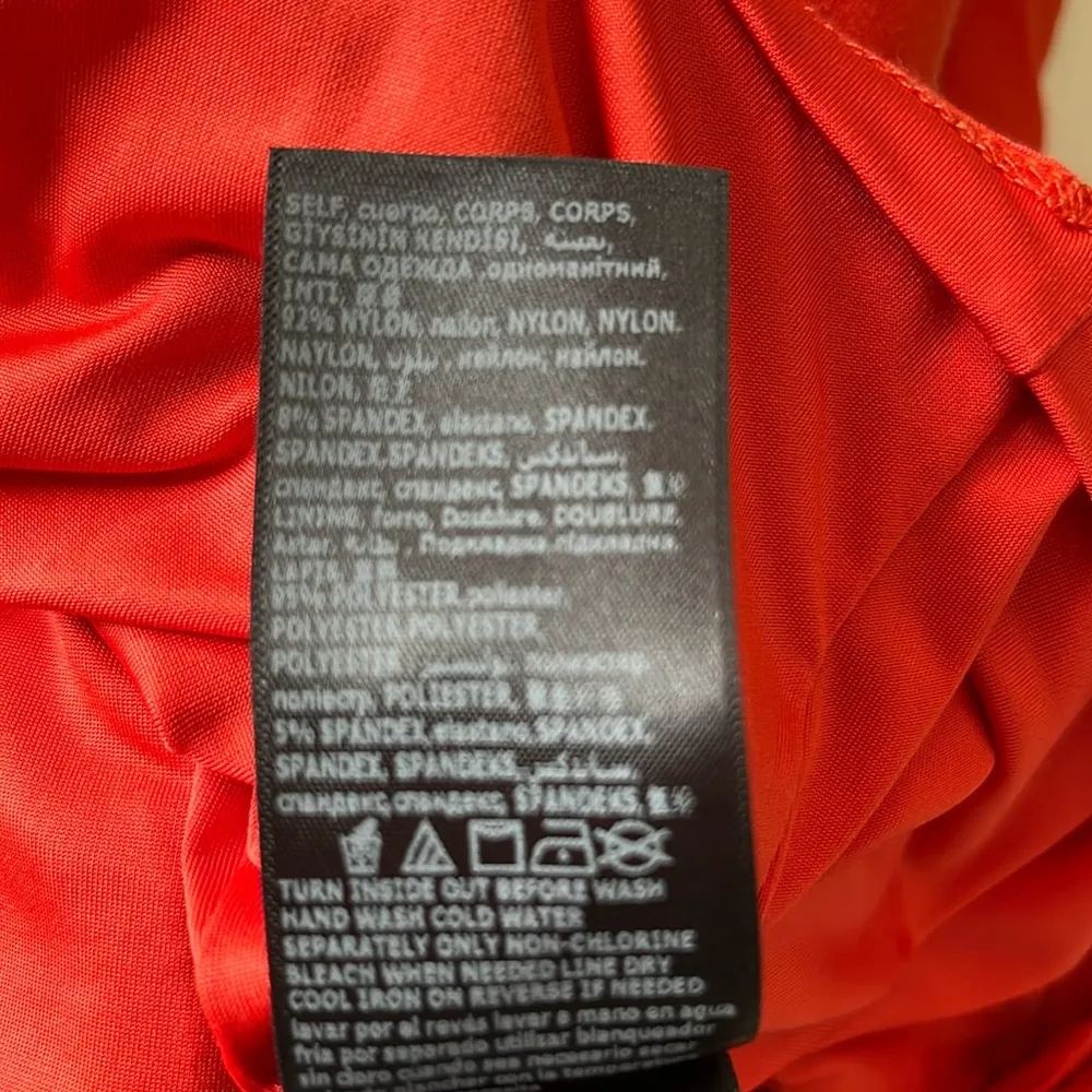 Bebe high neck halter criss cross back Bodycon dress - Image 4