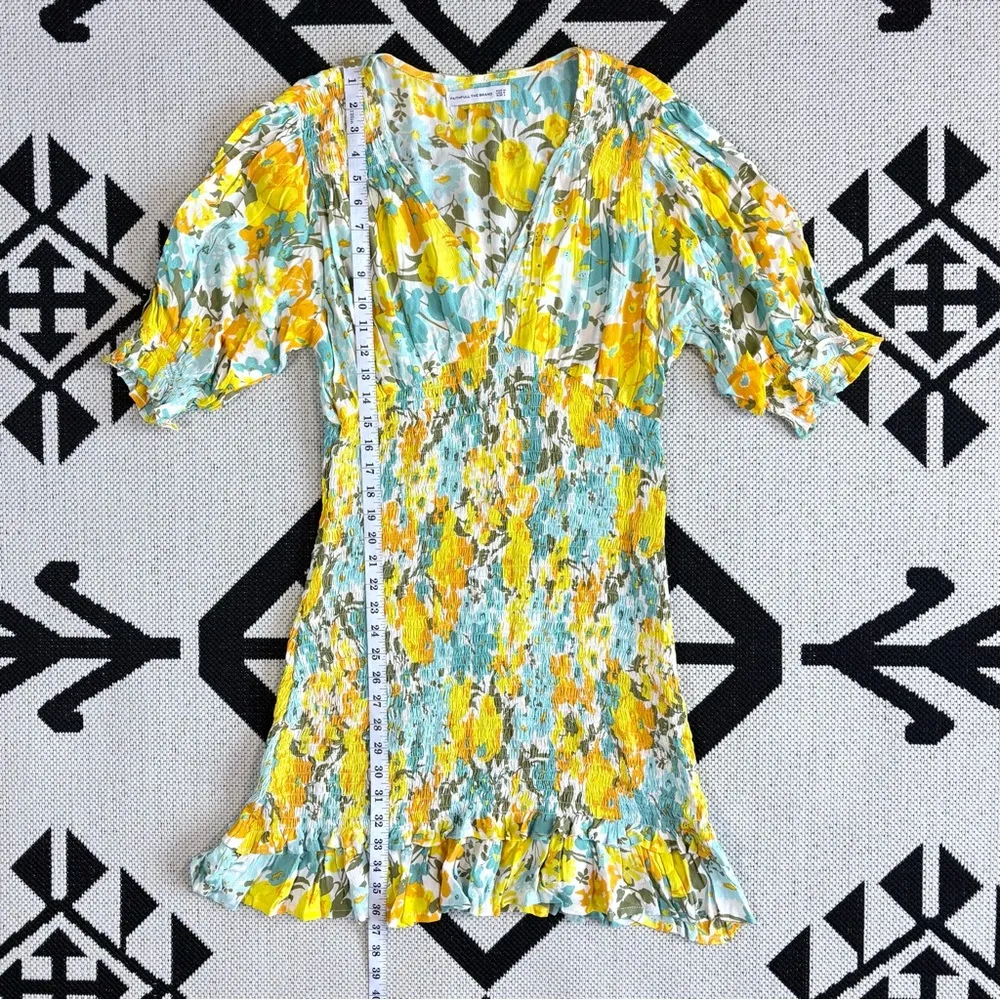 Faithfull The Brand Margherita Mini Dress in Annina Floral Size 8/Large - Image 9