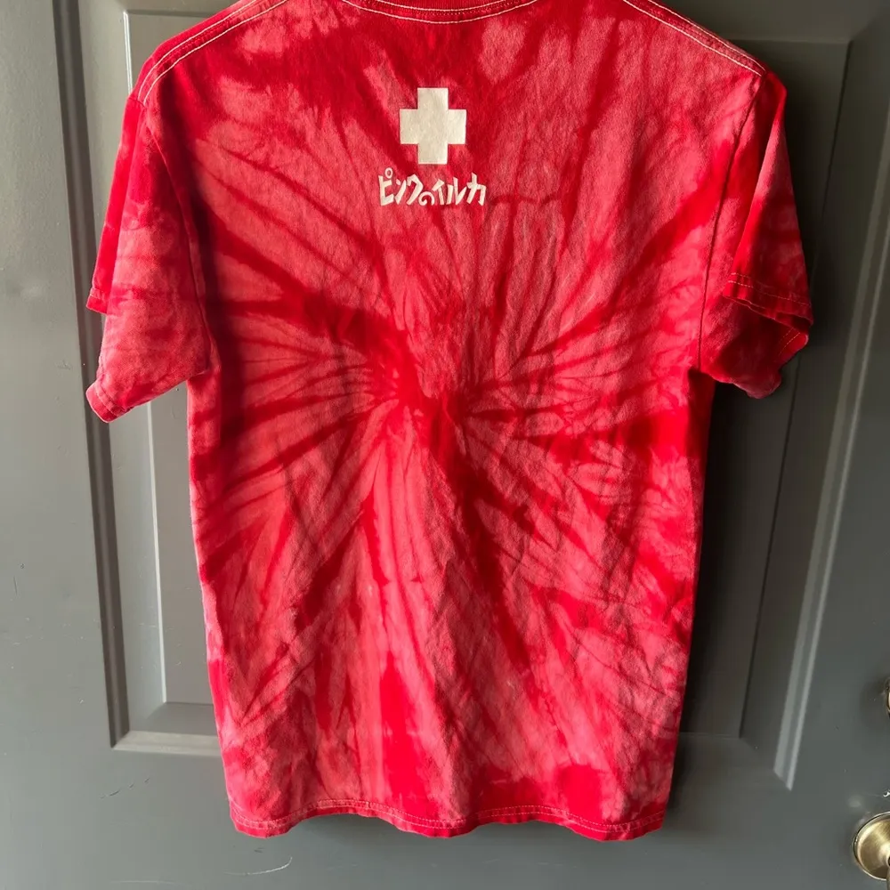 Pink Dolphin Red Tie Dye T - Image 4