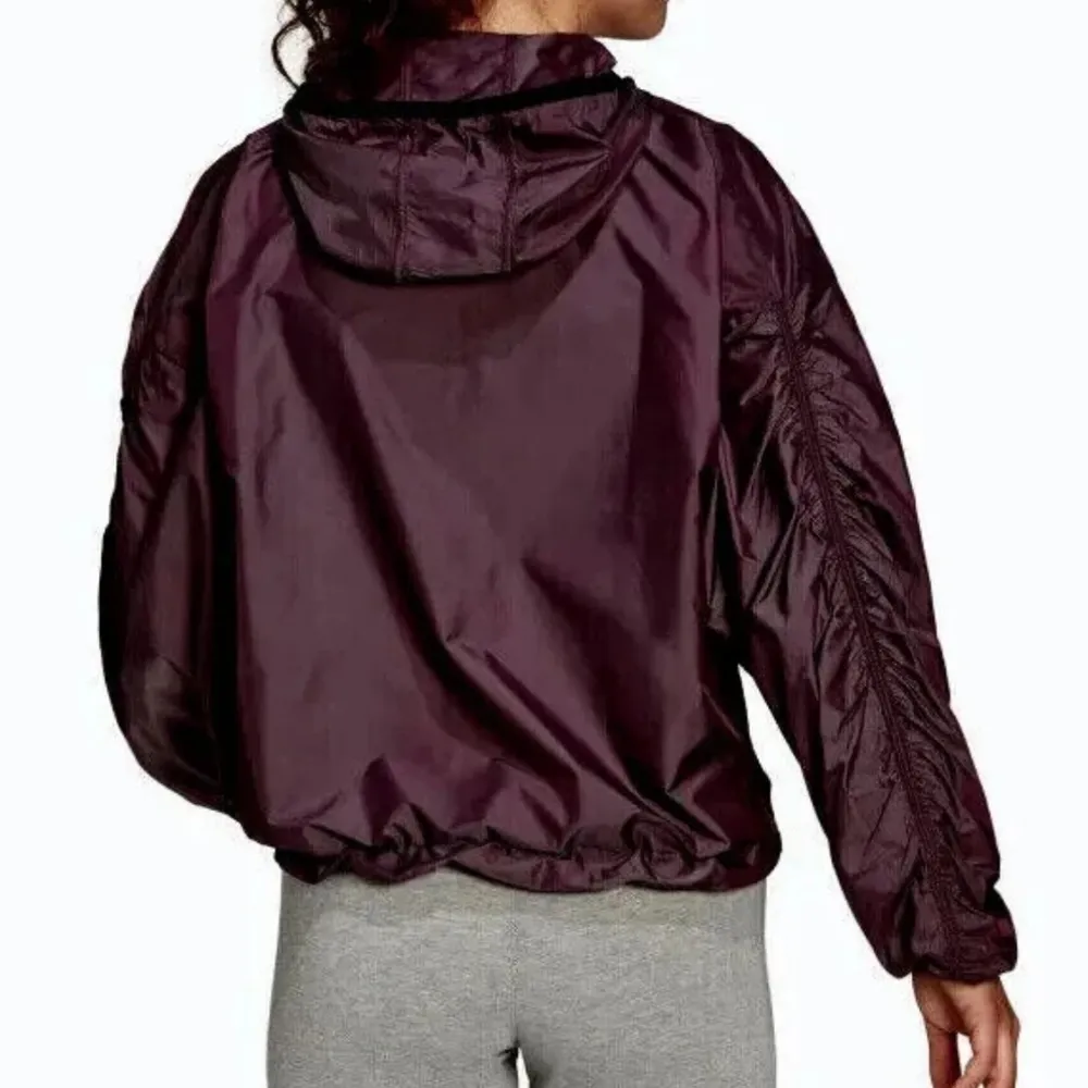 Adidas X Zoe Saldana Victory Crimson Hooded Windbreaker Size XL (20/22) - Image 4