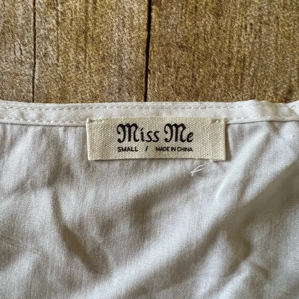 Miss Me Cropped Basic Tank - Image 4