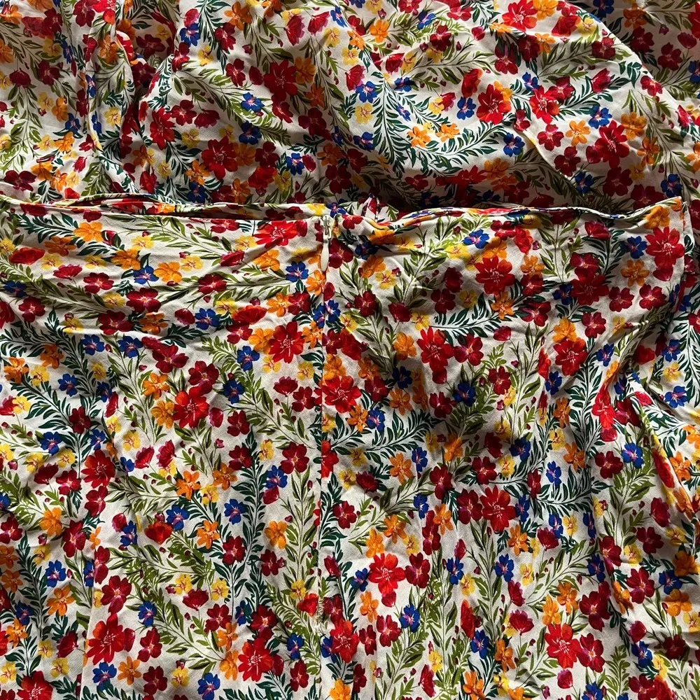 NWT Size 6 Floral Printed Maxi Skirt T TAHARI - Image 8