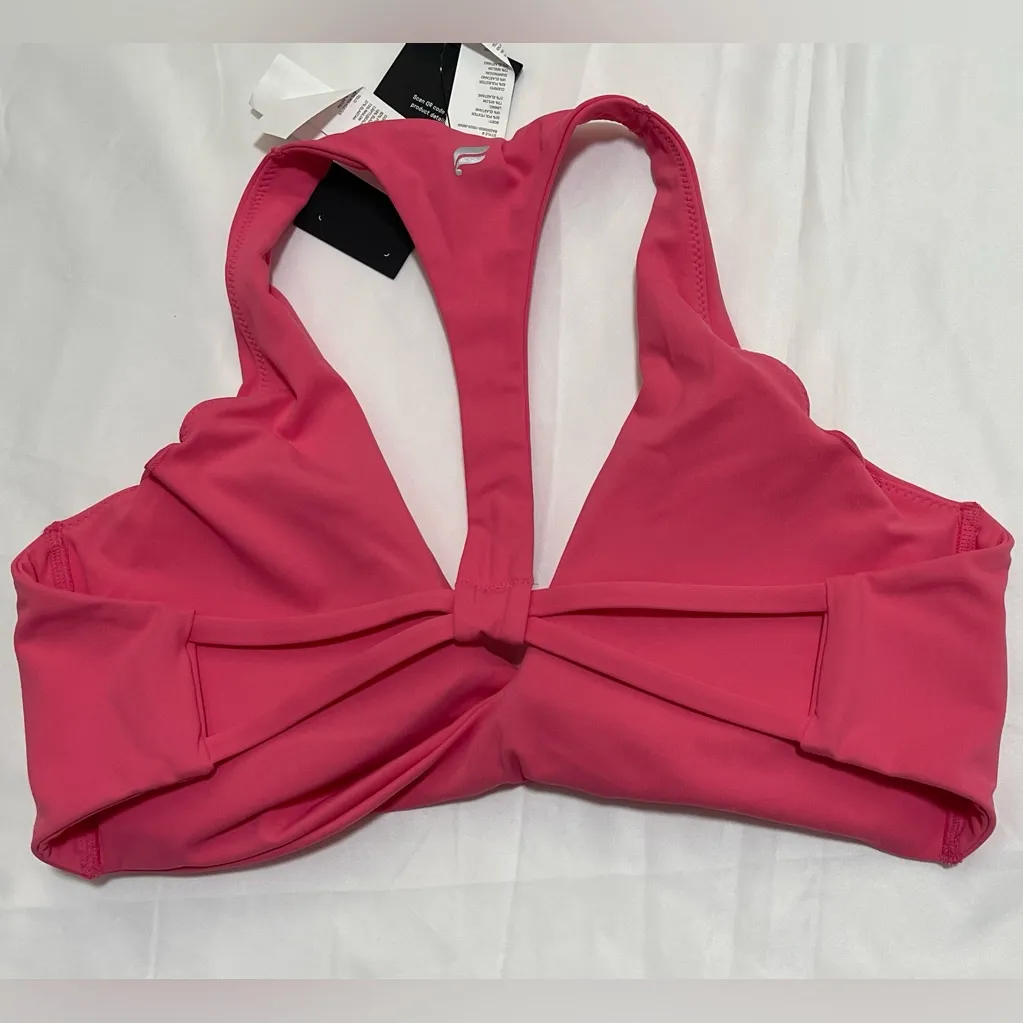 Fabletics Pink Twist Front Sports Bra - Image 6
