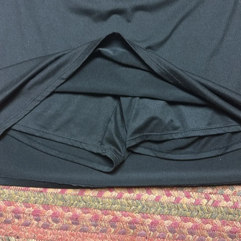 TRANQUILITY BY COLORADO CLOTHING BLACK BASIC GOLF TENNIS SKORT SKIRT Size M - Image 3