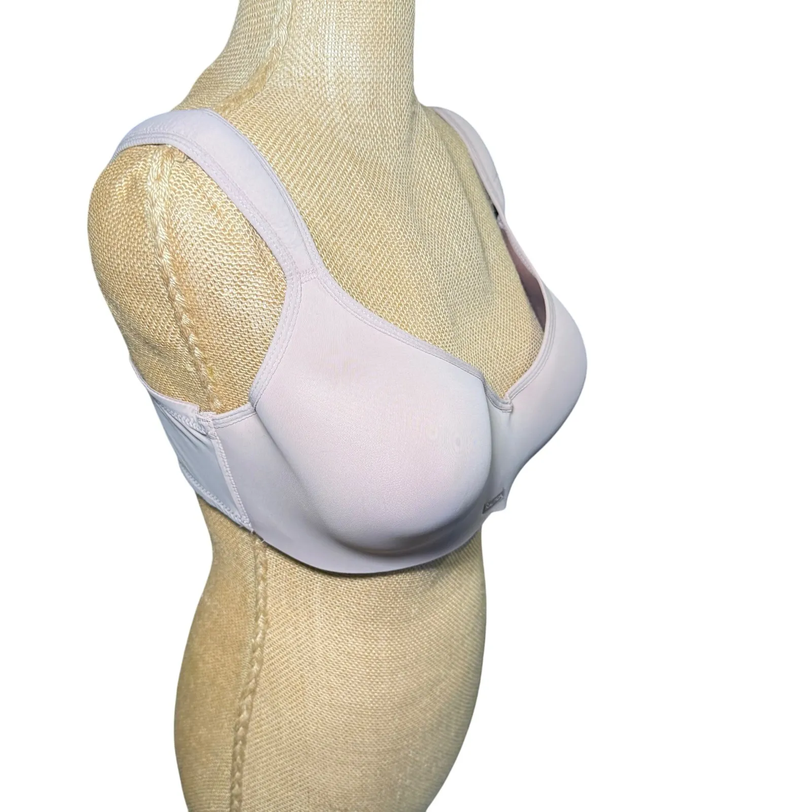 Nautica Intimates Full Coverage Bra Pink 38C Wireless Comfort Everyday Support - Image 4