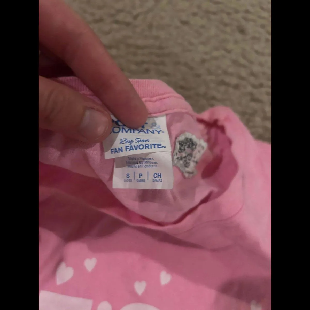 It’s a girl top pink gender party small size top shirt woman - Image 3