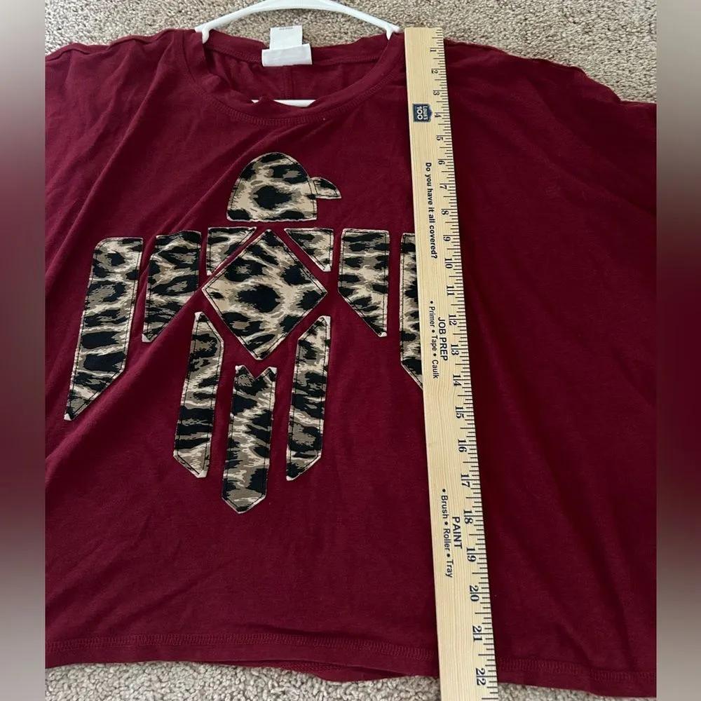 Ariat Ladies Jungle Queen Red Long Sleeve Top Size Size Large Soft Comfort - Image 7