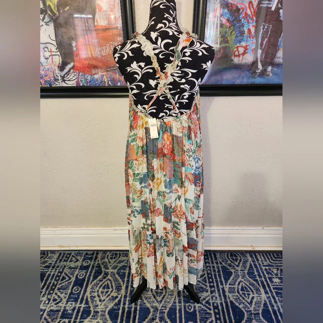 Anthropologie Floral Midi Dress - Multicolor - Image 9