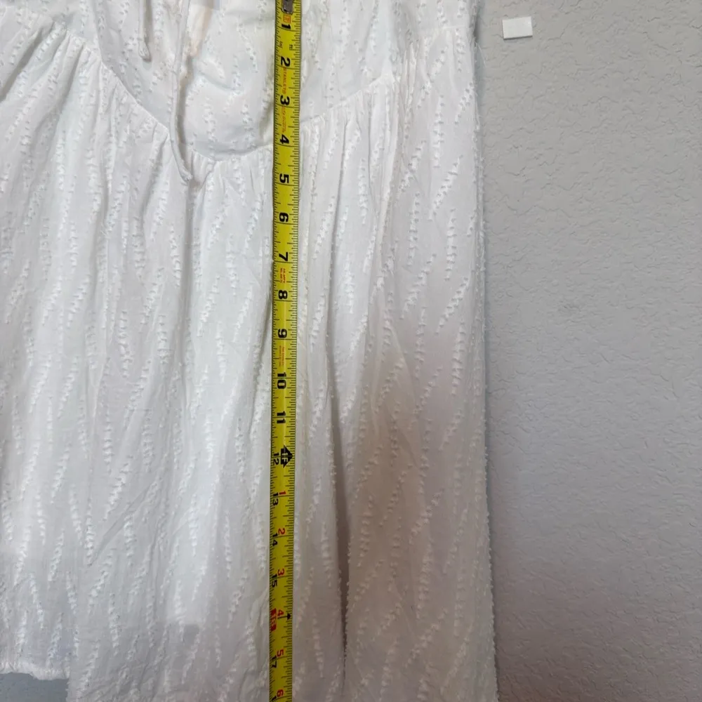 Princess Polly White Summer Dress with Puff Sleeves - Image 5