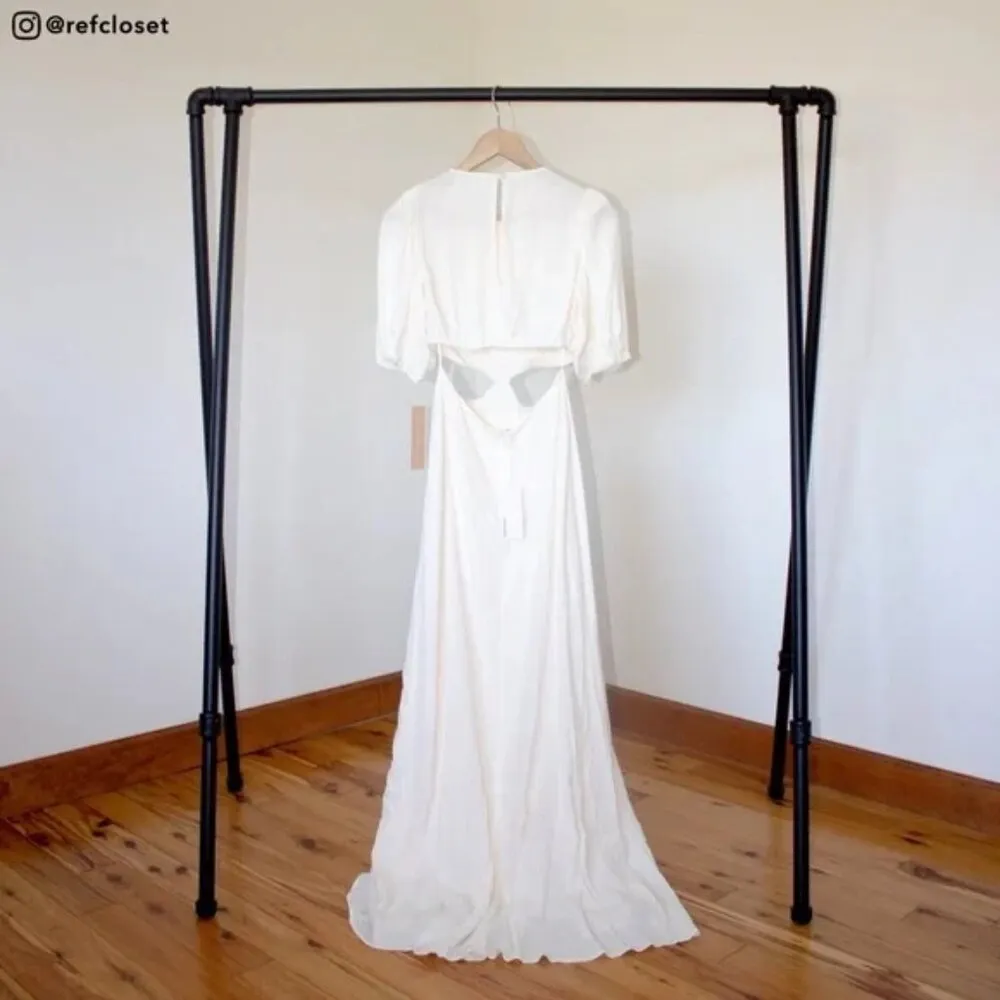 1HR SALE ⚡Reformation Tory Dress (Ivory) - Image 4