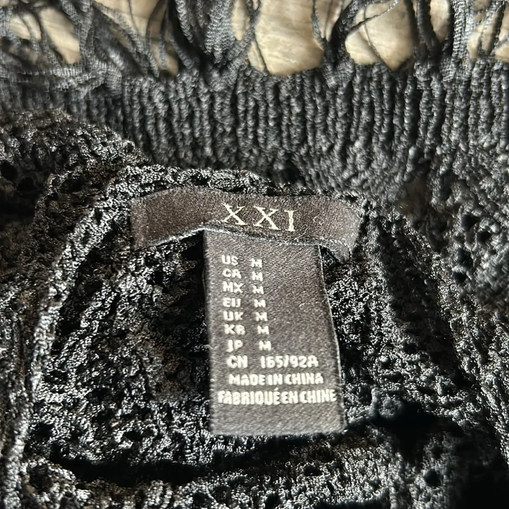 Black fringe tank top - Image 3