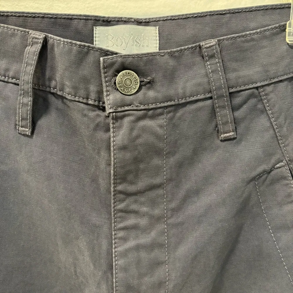 Boyish Navy Blue Parker Cargo Chino Pants Straight Leg Baggy Masculine Utility - Image 5