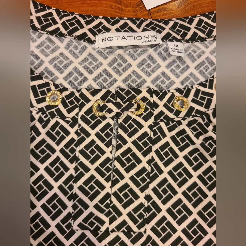 Notation Woman Blouse Size 1X - Image 5