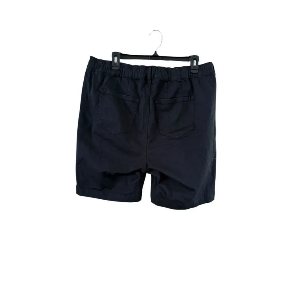 Torrid Navy Chino Shorts Plus Size 1 Drawstring - Image 11