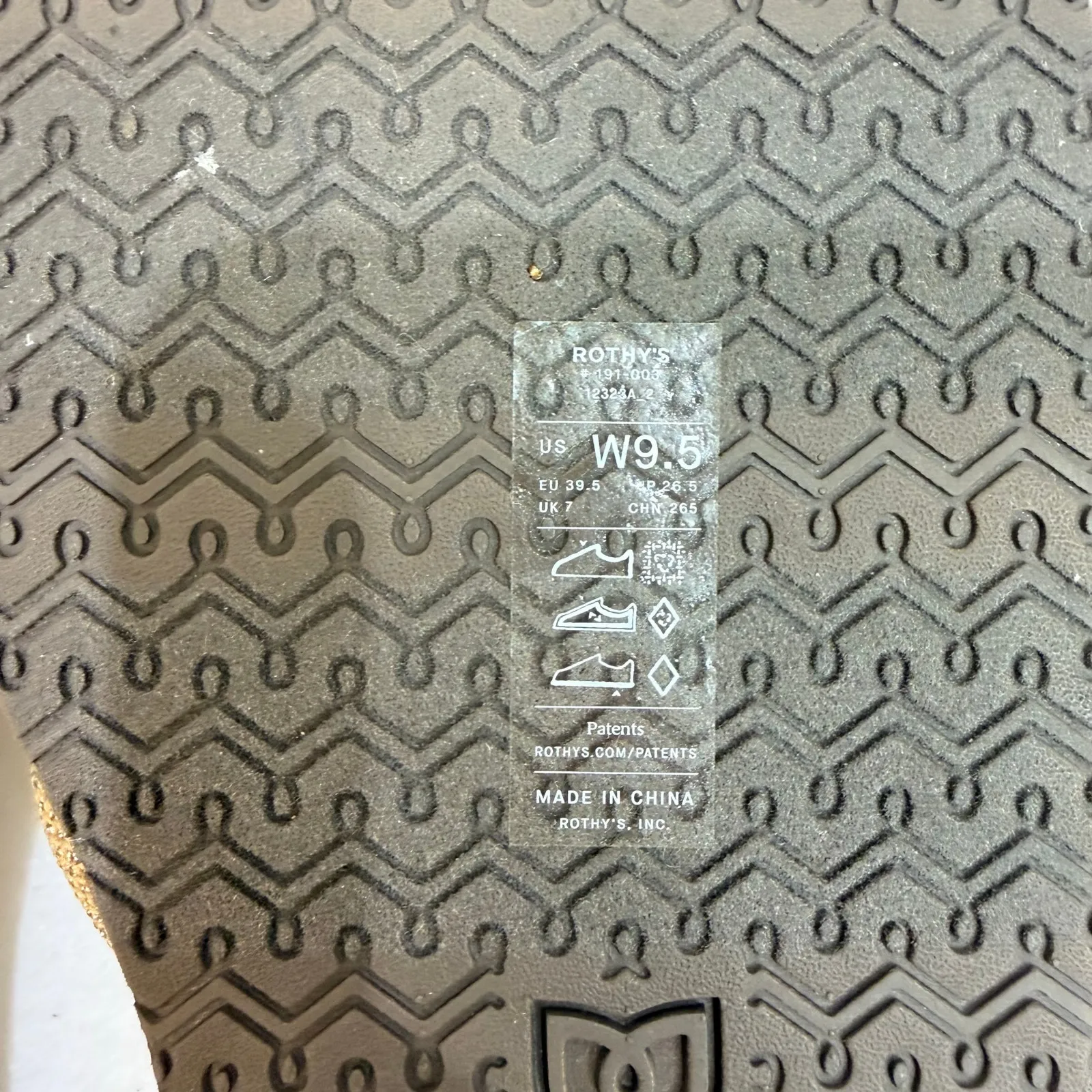 Rothys The Summer Sandal Golden Sun Bronze Metallic Slip On Braided Straps 9.5 - Image 8