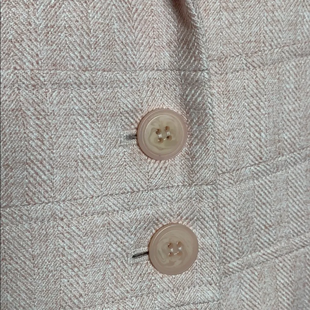 EAST 5TH *small flaw* Womens Light Pink Blazer Jacket - Image 8