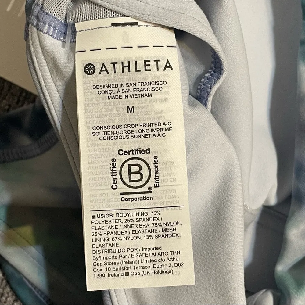 Athleta Conscious Crop Printed A-C - Image 12