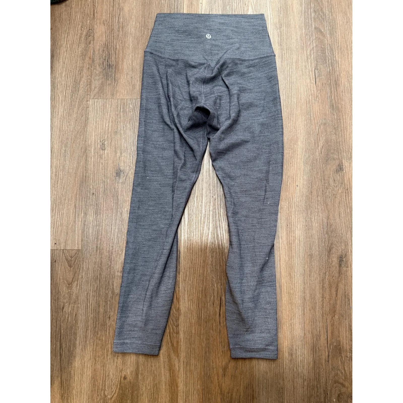 Lululemon  Align High Rise Leggings Grey Heathered Women's Size 6 - Image 3