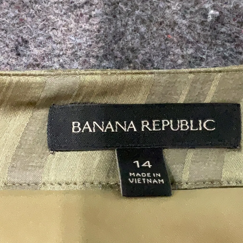 Banana Republic Floral Garden Belted Lucia Apron Maxi Dress Size 14 Large - Image 9