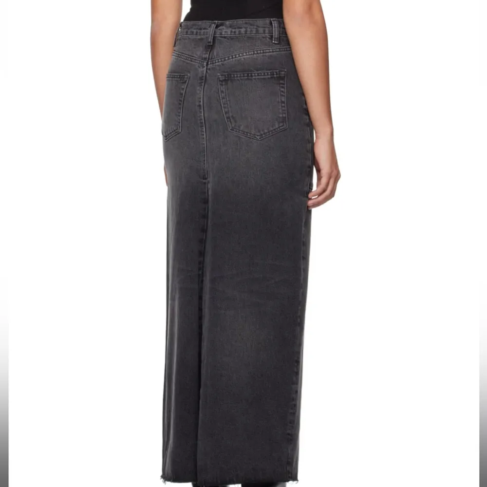REFORMATION Tazz Denim Maxi Skirt - Image 3