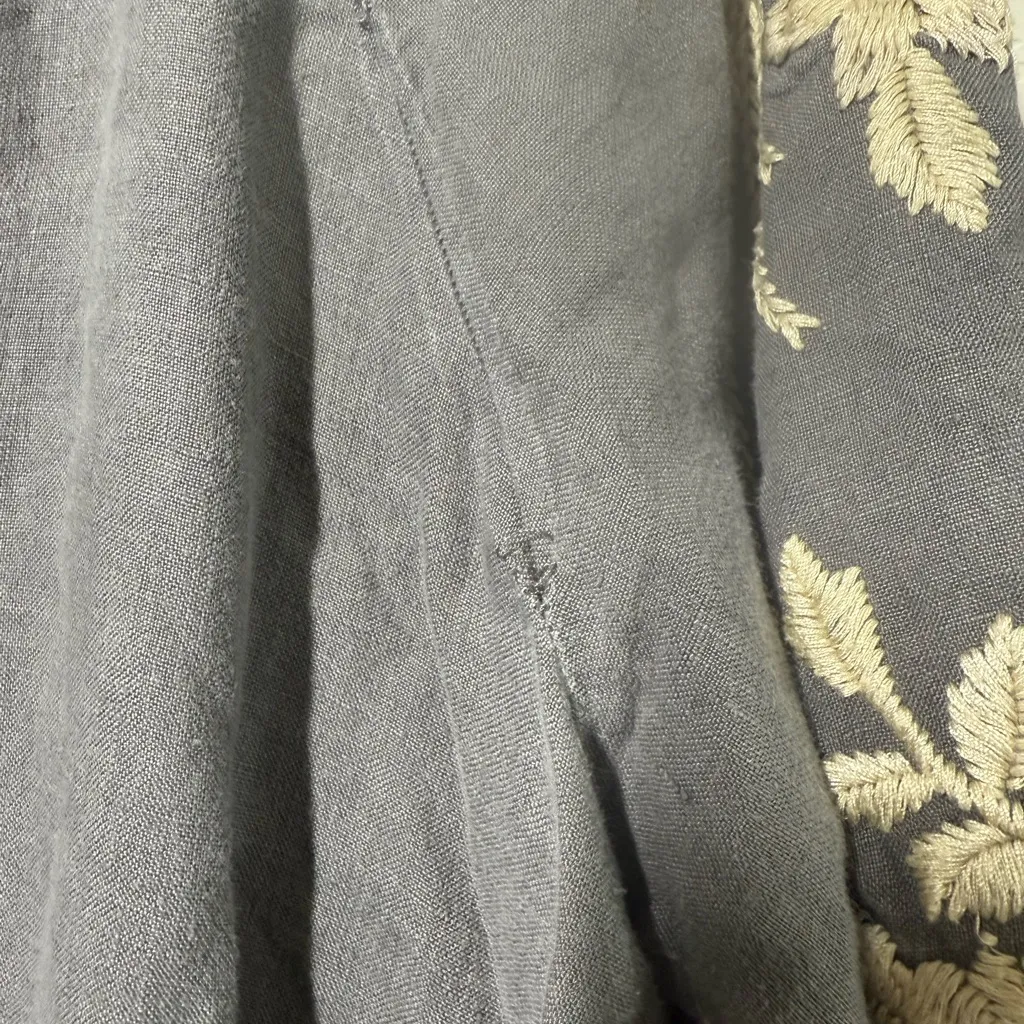 Johnny Was Linen Carmelita Kaftan Tunic Dress Size PXXL - Image 5