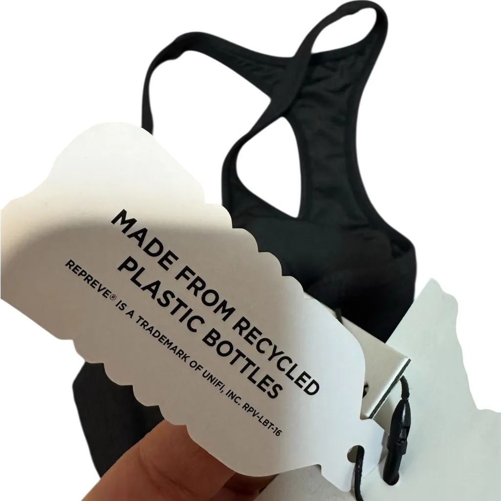 Sanctuary V-Neck Racerback Bikini Top Black NWT Anthropologie M - Image 8