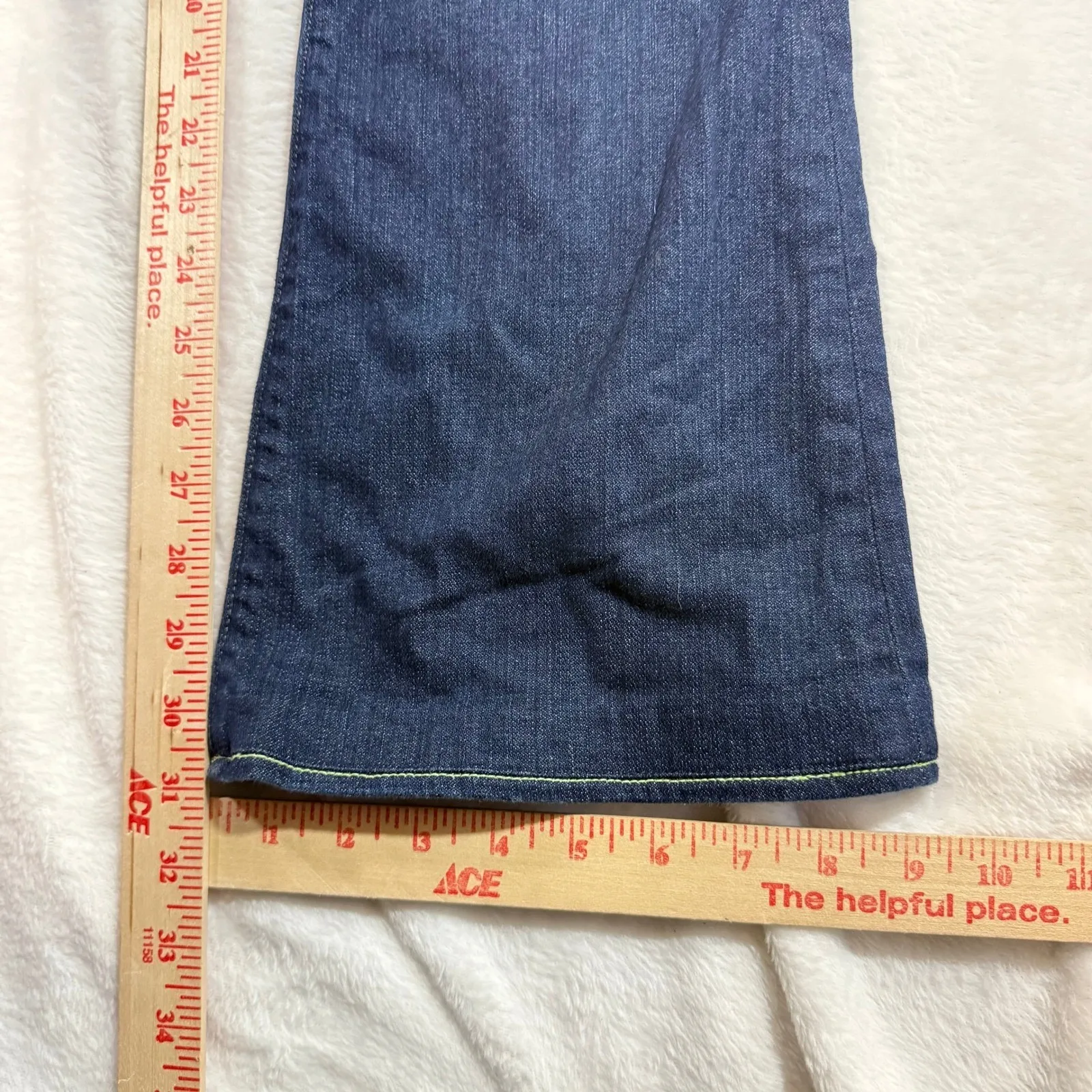 Rock‎ Republic 26 Roth Bootcut Jeans Embellished Pockets Denim Lowrise Y2K Retro - Image 7