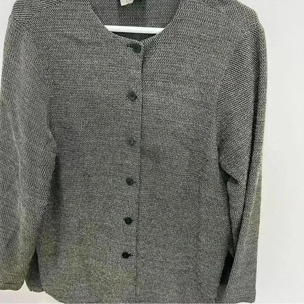 Eileen Fisher Sweater Blazer size s - Image 3