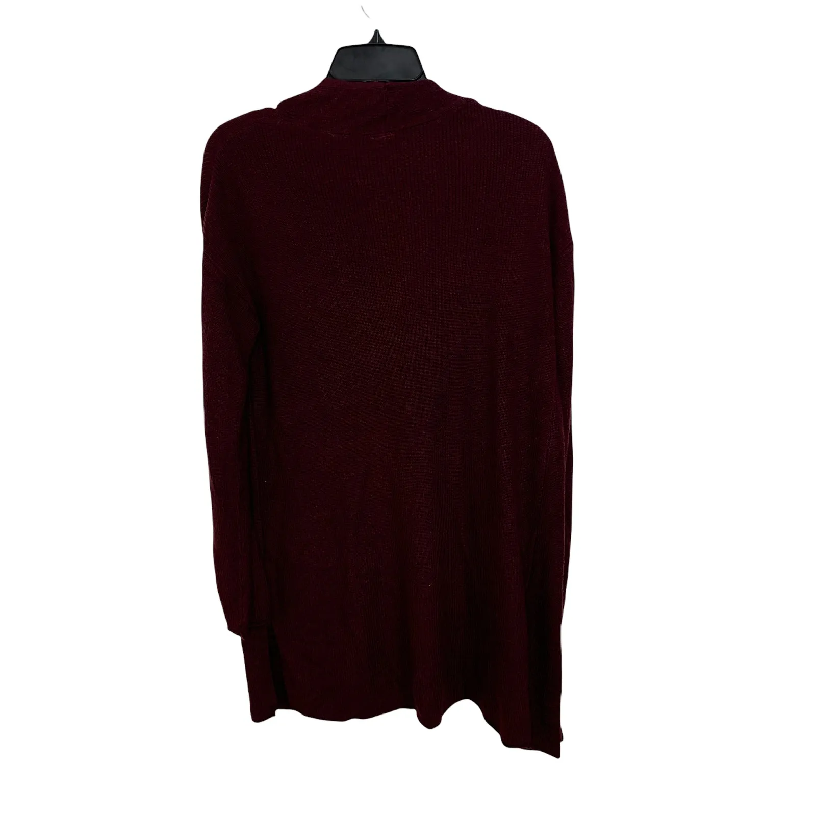 T TAHARI Pocket‎ Cardigan In Bourgogne size XS NWT $98 - Image 2