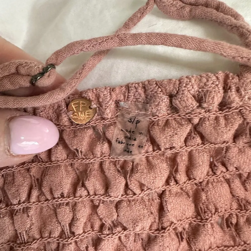 Free People Adella Slip Rose Women's Small NEW - Image 6