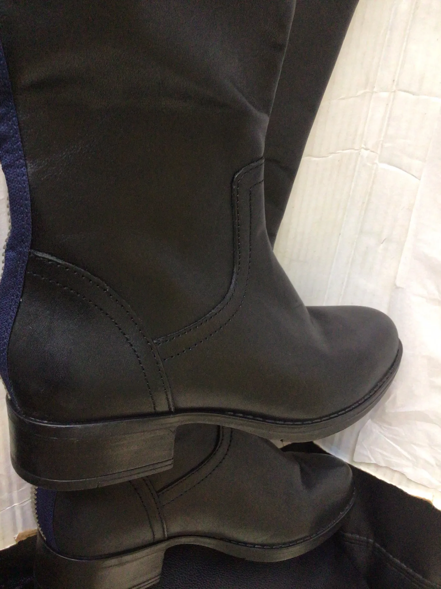 Steve Madden JOURNAL LEATHER BOOTS (Sz6.5) - Image 7