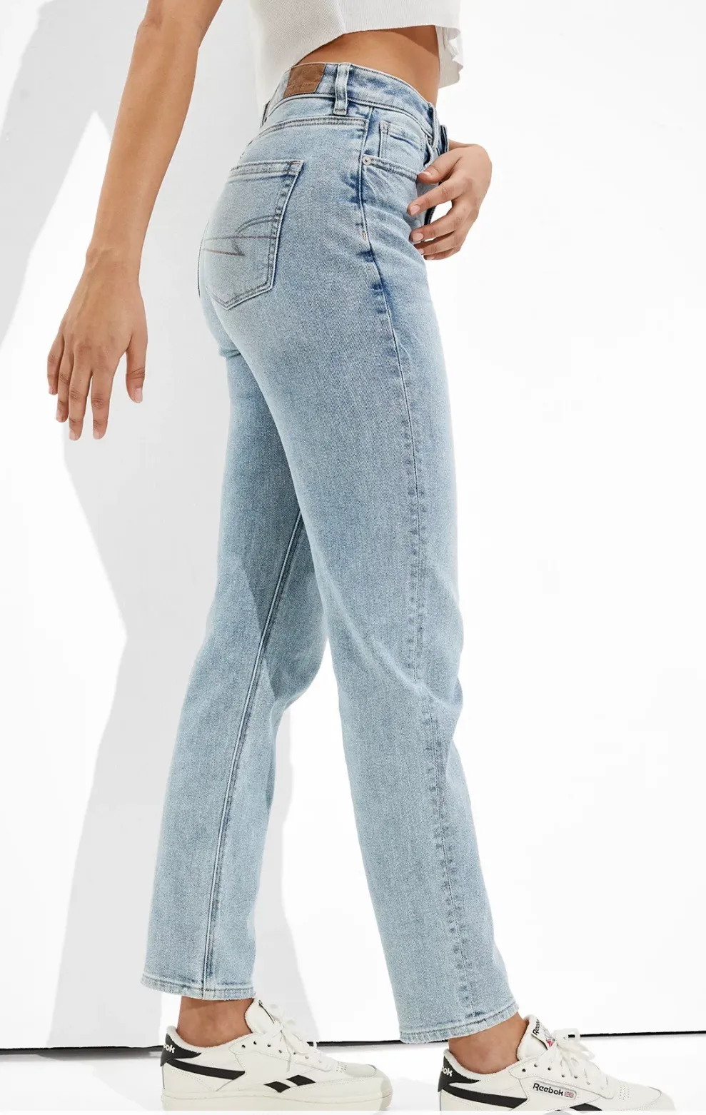 Mom Straight Jeans - Image 2