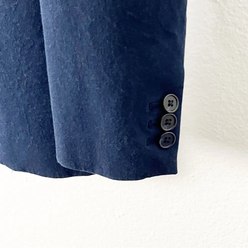 J.Crew  Parke Navy Bi-Stretch Lined Single Button Blazer, Size 2 - Image 9