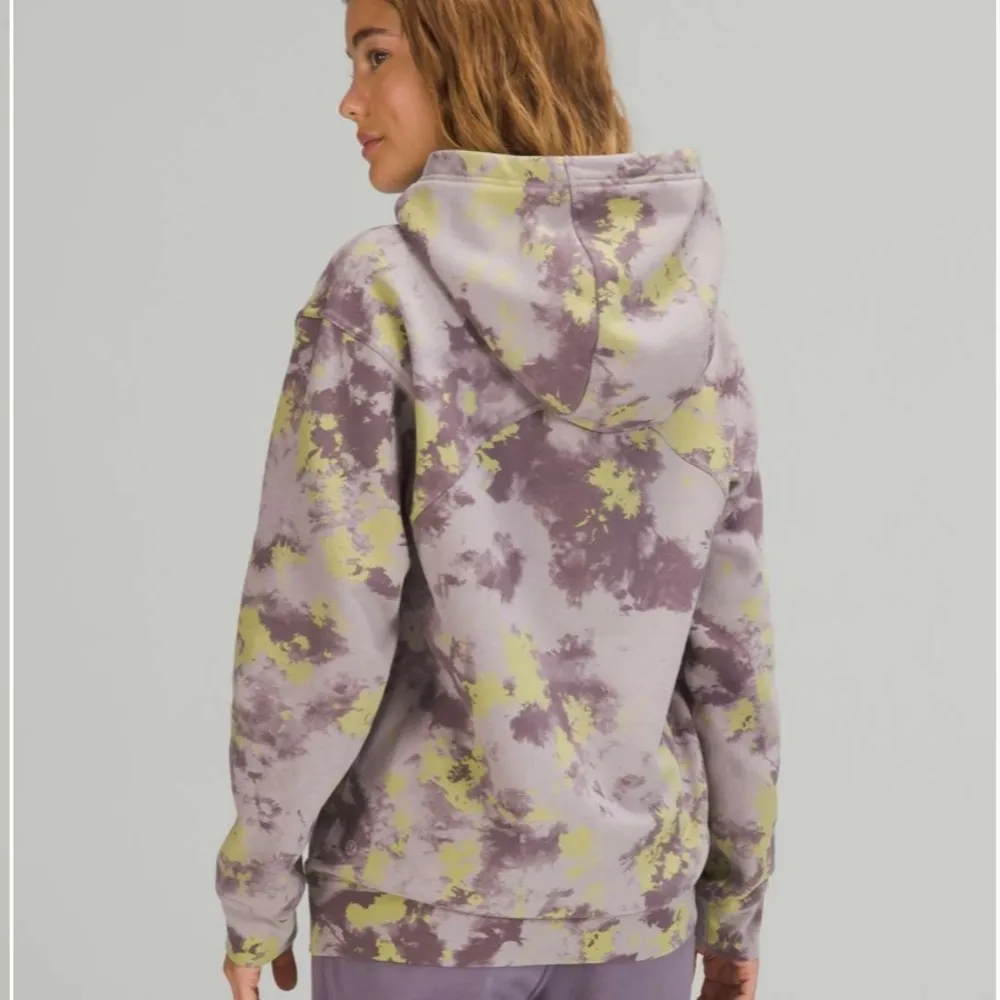 Lululemon All Yours Hoodie Orbital Tie Dye Mauve Grey Multi - Image 8