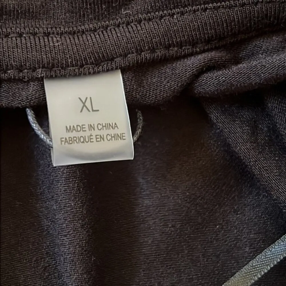 TAHARI Black Polka Dot Sleeve Scoop Neck Jersey Top Size XL - Image 8