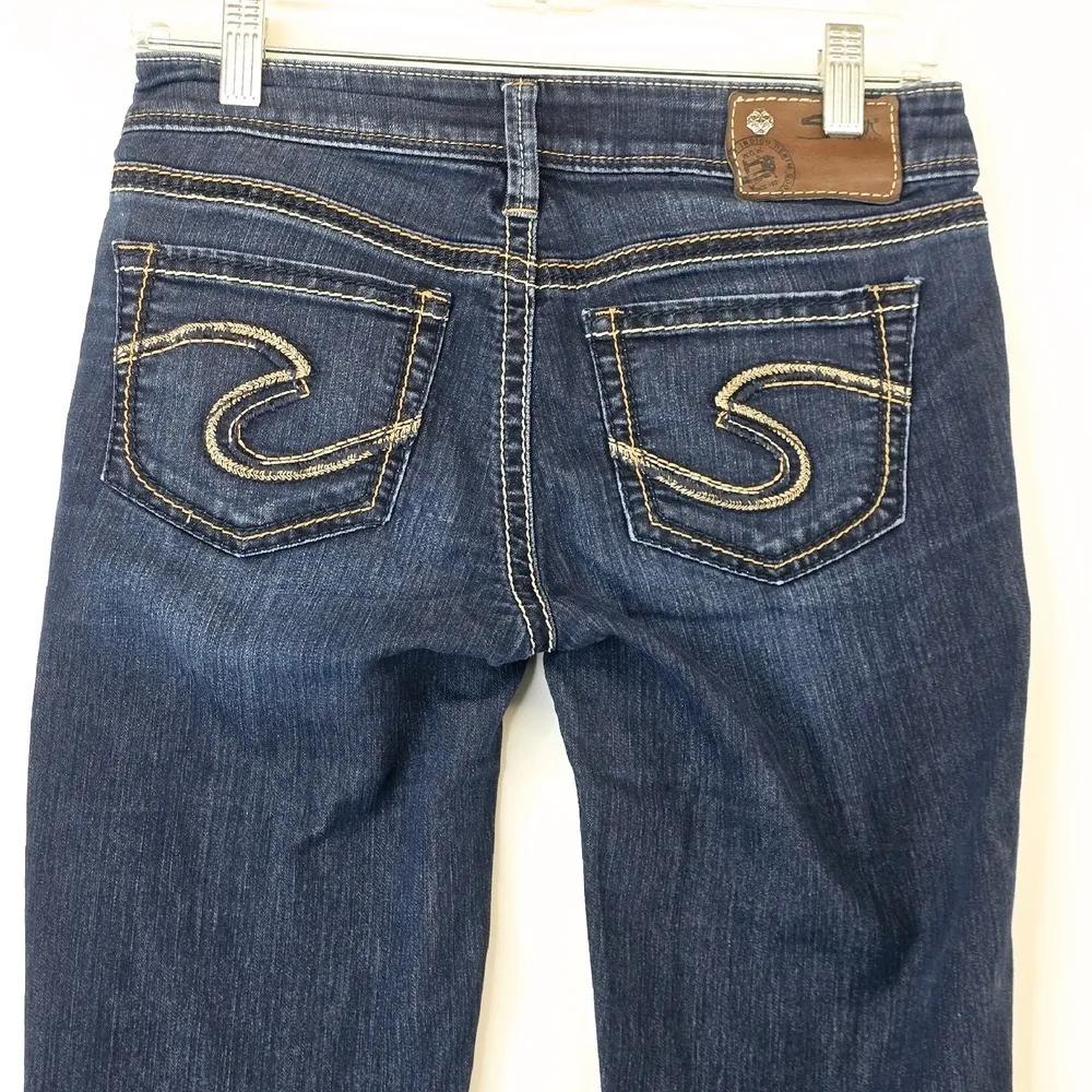 Silver Jeans Women's Boot Cut Jeans - Dark Blue - Image 10