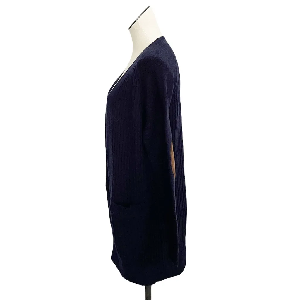 NWOT RD Style Elbow Suede Patch Knit Cardigan Pockets - Image 5