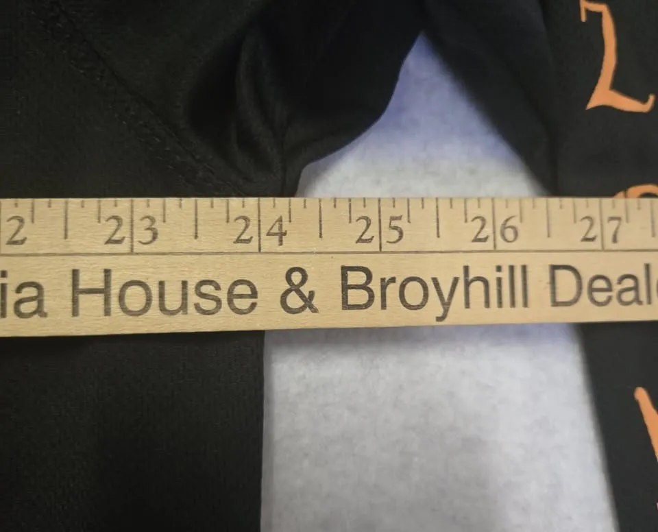 Sportswear Unlimited T-Shirt Mens XXL Black Long Sleeve "Kiss me Im Irish" - Image 5