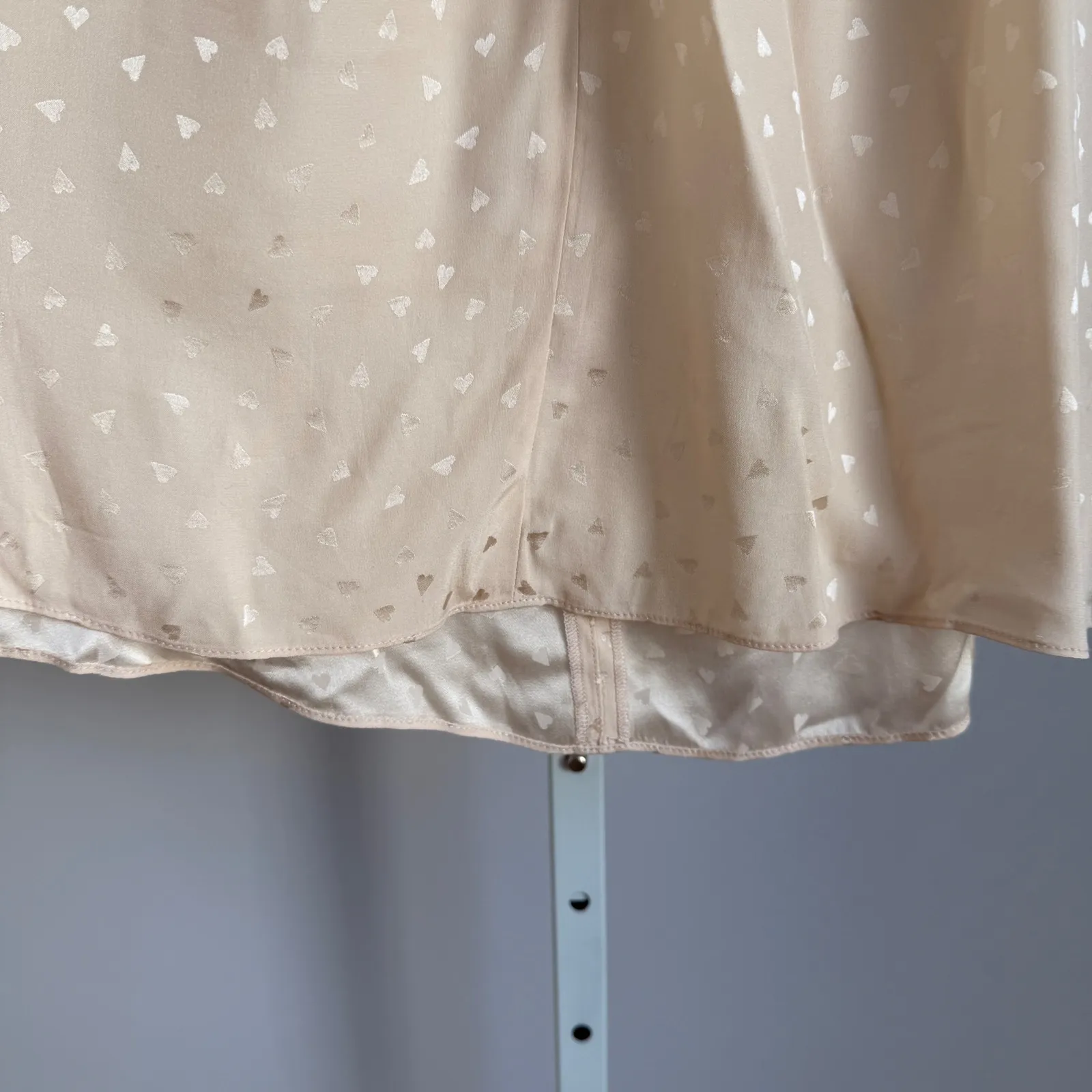 Rebecca Taylor 100% Silk Sleeveless Mock‎ Neck Blouse sz M Career Luxury - Image 3