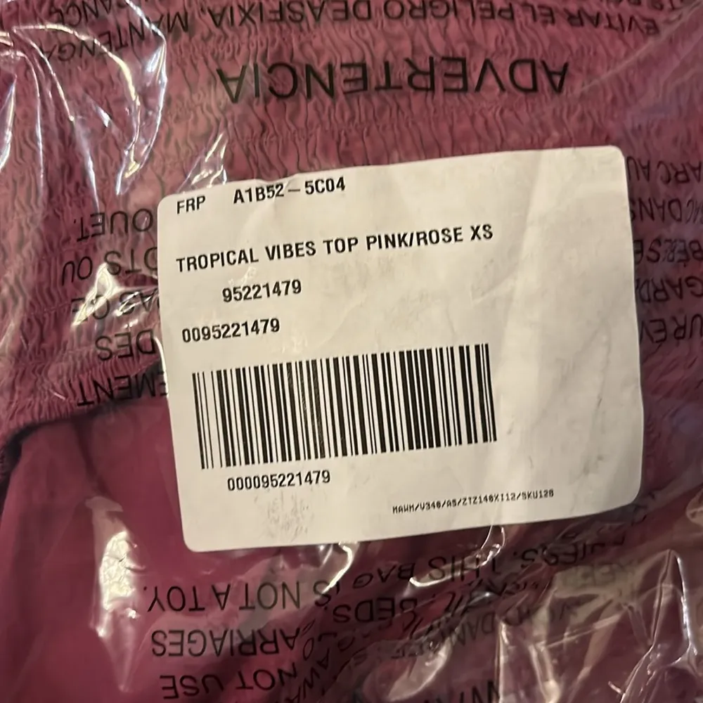 NWT free people tropical vibes top pink sweetheart XS - Image 5